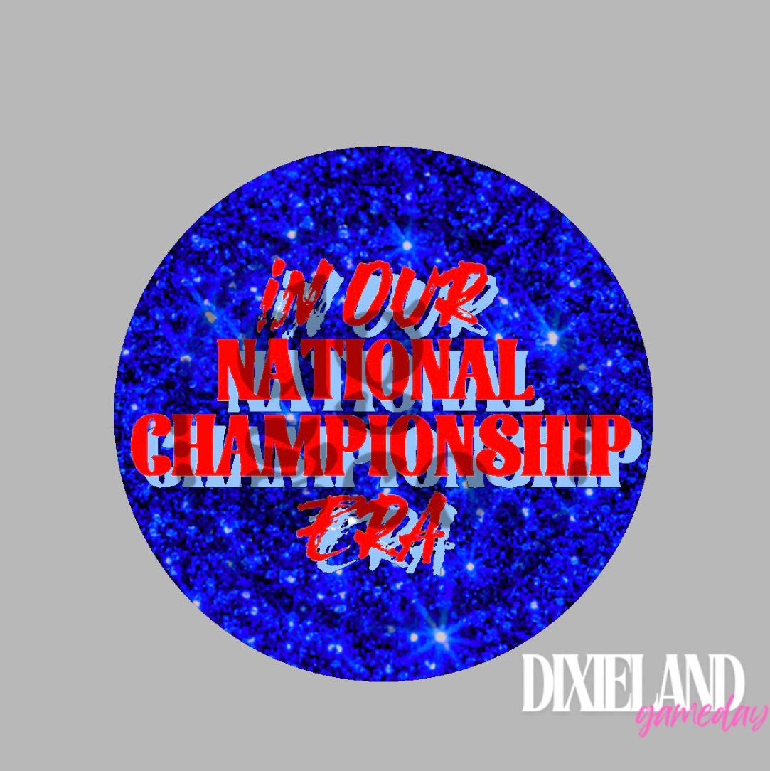 Ole Miss Rebels In Our National Championship Era Pin