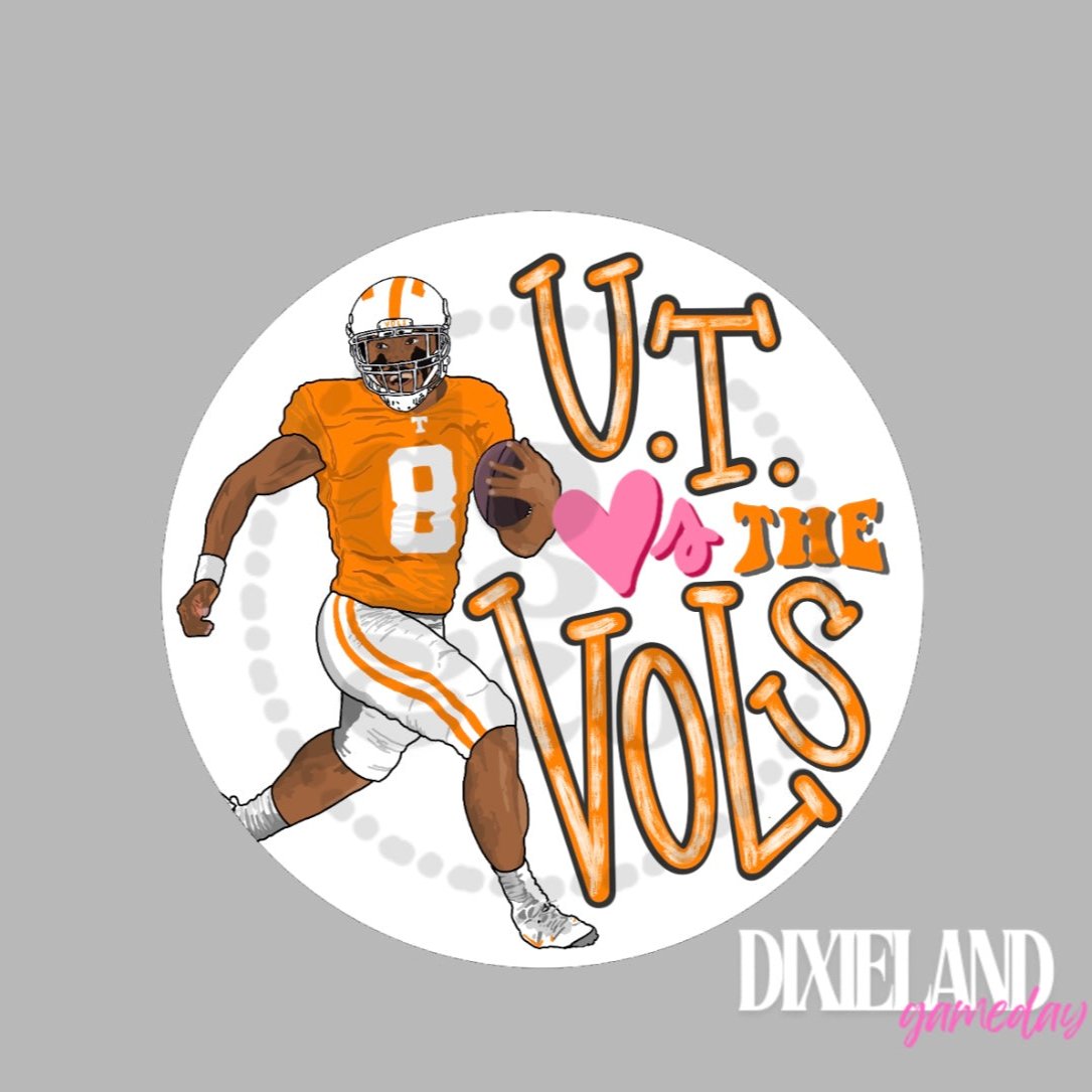 Tennessee Volunteers UT Loves The Vols Pin