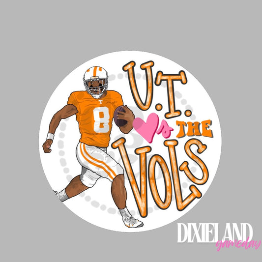 Tennessee Volunteers UT Loves The Vols Pin