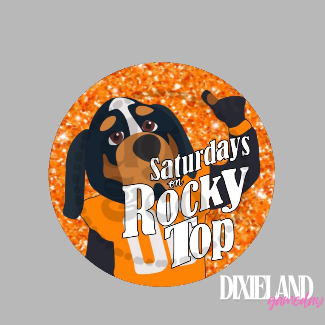 Tennessee Volunteers Saturdays on Rocky Top Pin