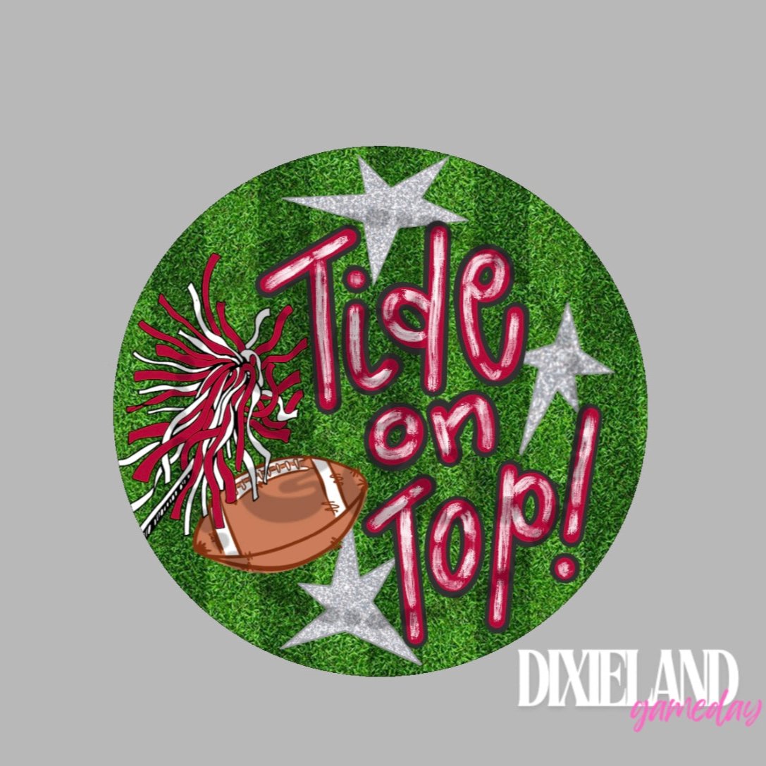 Alabama Crimson Tide Tide on Top Field Pin