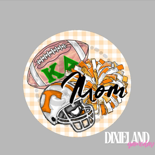 Kappa Delta Mom Football & Helmet Pin