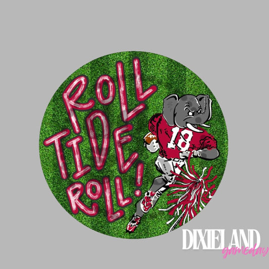 Alabama Crimson Tide Roll Tide Roll Field Pin