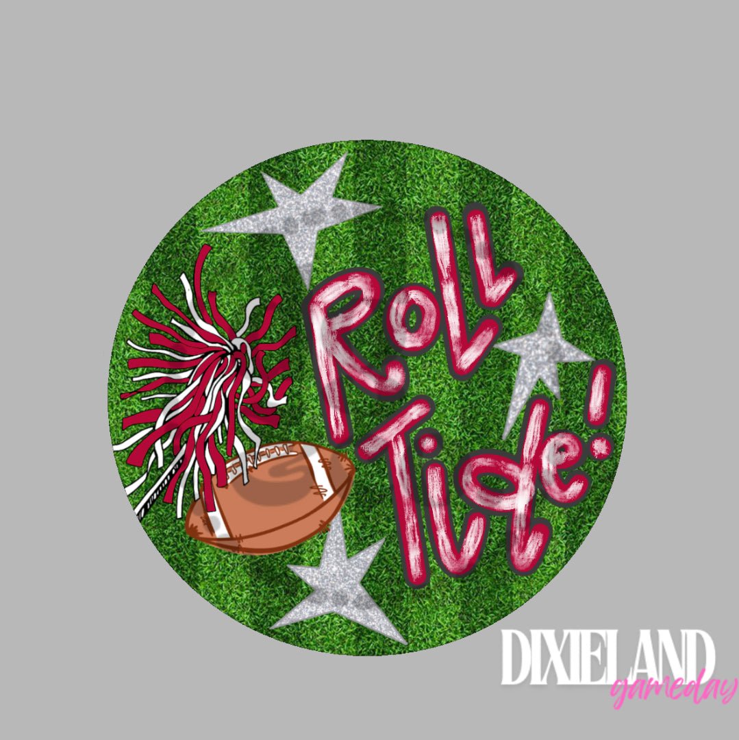 Alabama Crimson Tide Roll Tide Field Pin